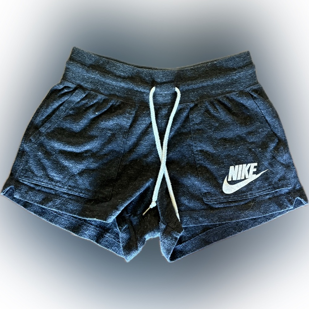 Women’s Nike Workout Pajama Shorts Dark Gray XS